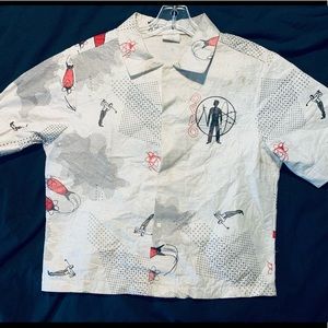 Rare DEVO tyvek Leisure shirt
